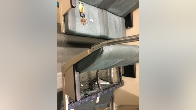BART rider disgusted with 'flipping' seat cushions and 'ransacked' trains