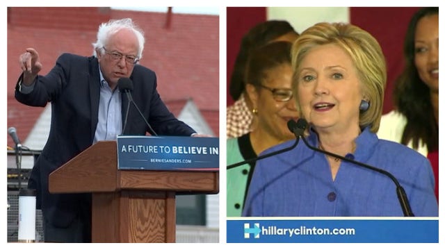 AP: Clinton has delegates to win nomination; Sanders campaign: 'Not so fast'