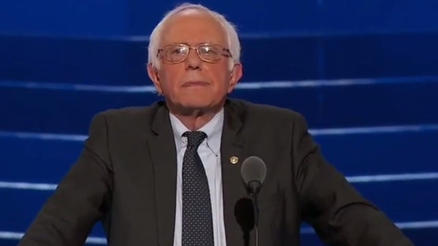 DNC: Bernie Sanders unites behind Hillary Clinton