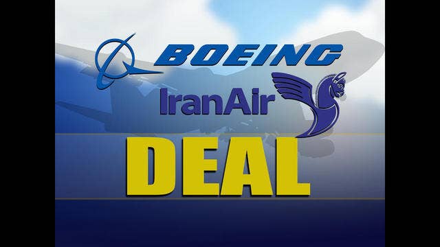Boeing says it signs historic sales agreement with Iran Air