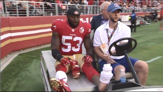49ers' NaVorro Bowman out for season with Achilles injury