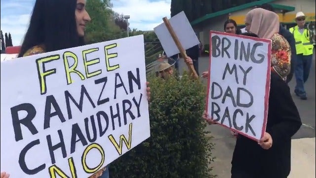 Rally held demanding release of longtime Brentwood business owner in ICE custody for 2 months