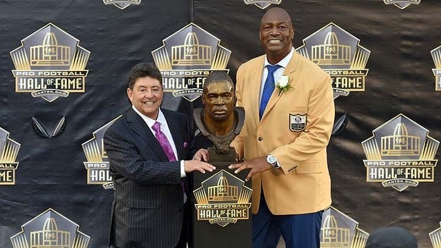 Haley, Brown inducted into pro football Hall of Fame