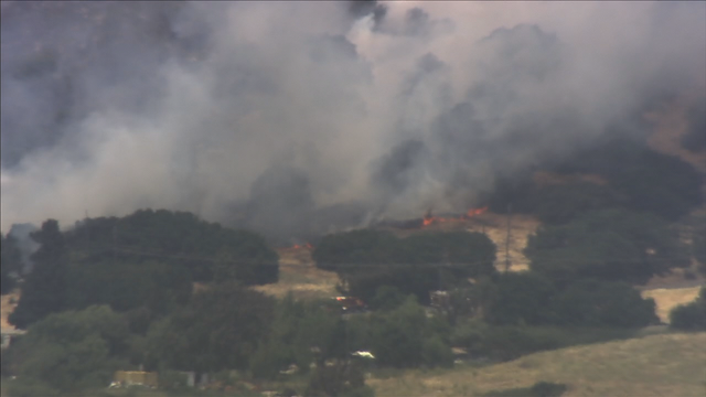Crews contain 24-acre vegetation fire in Cordelia