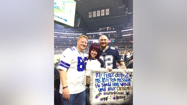 Woman gets last laugh after fiancé dumps her via text