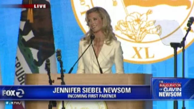 Don't call her first lady: Jennifer Siebel Newsom the California governor's first partner