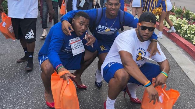 SJSU football players raise awareness about domestic violence in now-viral video