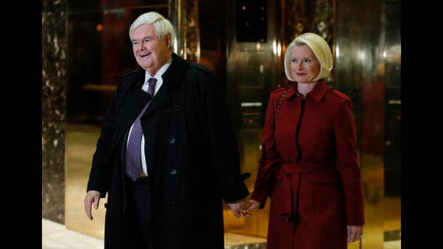 Trump auditions Cabinet prospects high above Manhattan