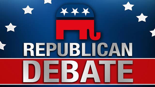 Trump, Cruz go at each other in year's first GOP debate