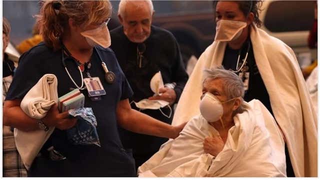 'Hero nurse' who nearly lost her life in Camp Fire returns to hospital to help save lives