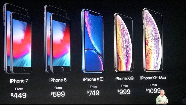 Apple's quarterly profit falls as iPhone sales sputter