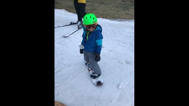 That Kid's Got Game: four-year-old shreds on a snowboard