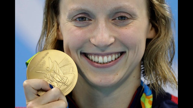Ledecky outshines Phelps, sets world record in Rio
