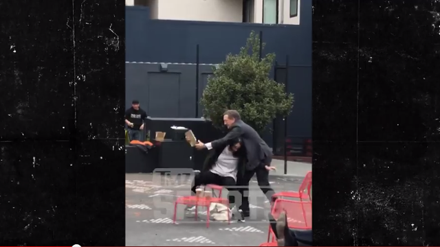 Giants CEO Larry Baer involved in physical argument with wife in SF plaza, video shows