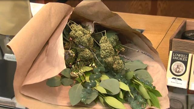 Marijuana bouquets popular for Valentine's Day