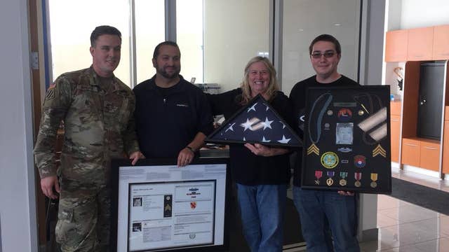 North Bay wildfire victim lost family's military memorabilia, Army and generous resident replace