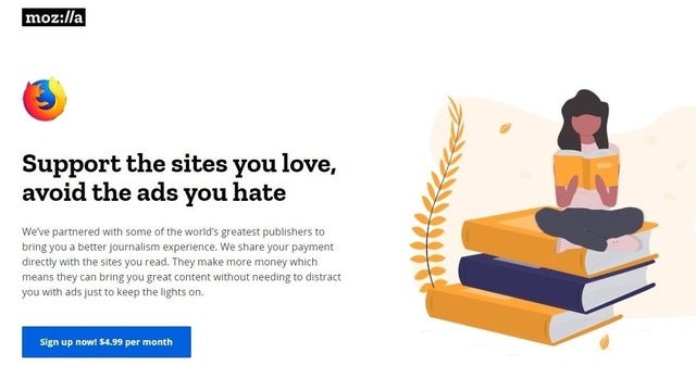 Mozilla is exploring a $5-per-month rival to Apple News+