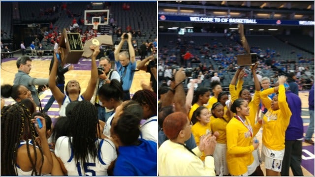 Making history: Oakland high, Oakland tech girls both win their CIF state hoops championship