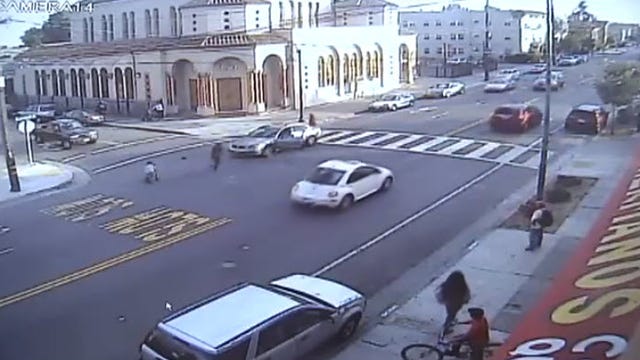 Another crash at problem crosswalk in Oakland's Fruitvale