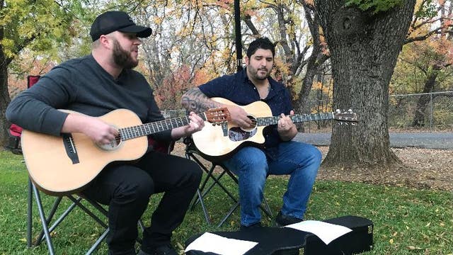 Two Paradise fire victims put pain into music, lyrics are about rebuilding lost town