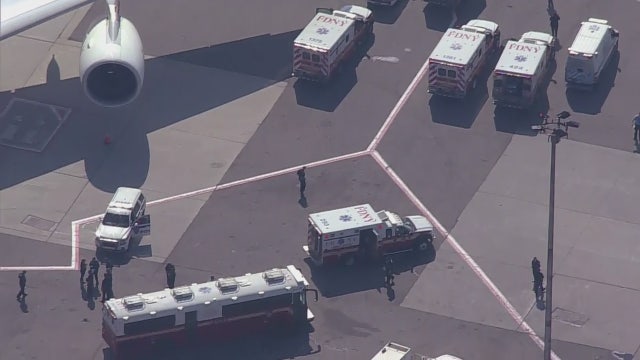 Passengers on quarantined plane diagnosed with influenza