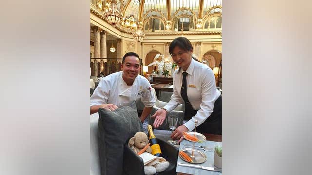 Stuffed bunny reunited with owner after getting lost at San Francisco hotel