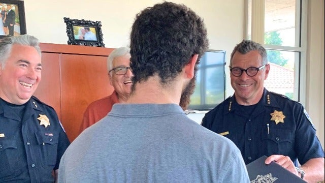 Santa Cruz police honor Good Samaritan who tackled, detained assault suspect