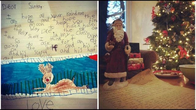 Santa's mailbox open at Danville community center