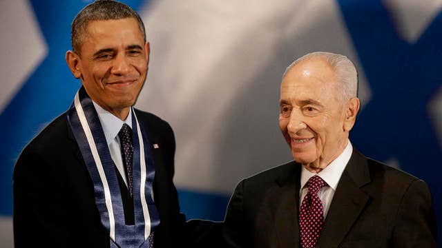 Obama flies to Israel for Shimon Peres memorial service