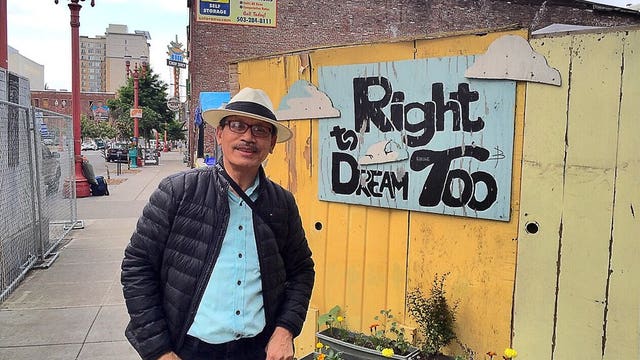 San Jose councilman spends night at city-sanctioned Portland homeless encampment
