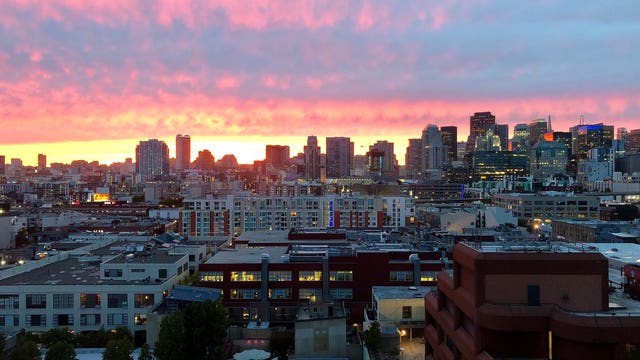 Behold! Stunning Bay Area sunset captured on social media