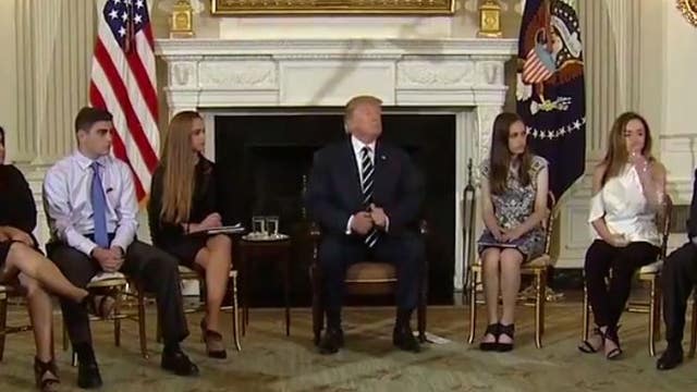 LIVE VIDEO: Trump hosts students in 'listening session'