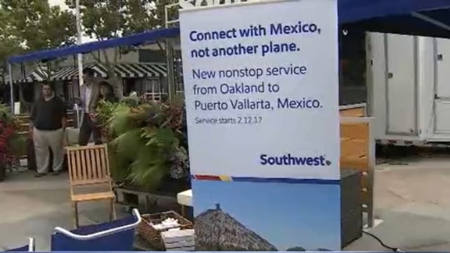 Southwest to launch Oakland-to-Mexico service
