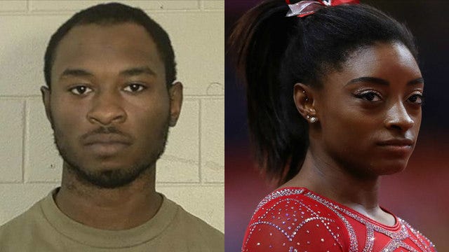 Simone Biles 'aches' for victims after brother charged