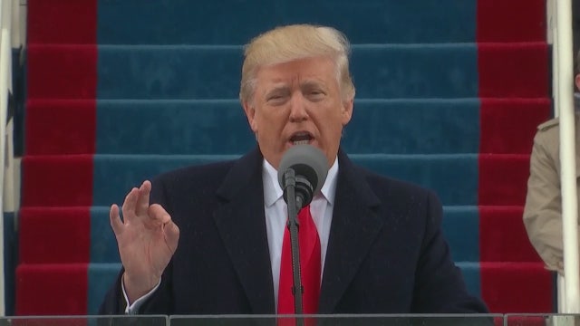Transcript of President Donald Trump's inaugural address