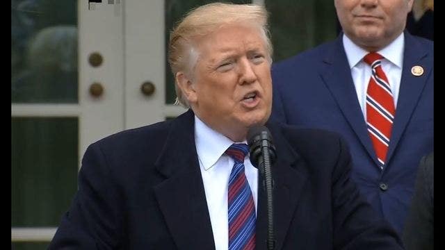 Trump says he needs to deal with Dem leaders to end shutdown
