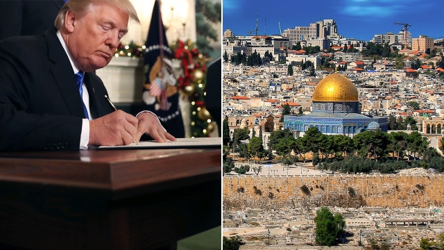 President Trump recognizes Jerusalem as Israel's capital