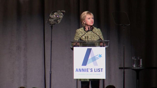 Hillary Rodham Clinton offers support, criticism of airstrike on Syria