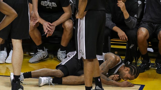 Spurs' Kawhi Leonard ruled out for Game 2 vs Warriors