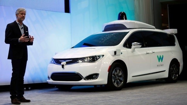 Waymo removing backup drivers from its autonomous vehicles