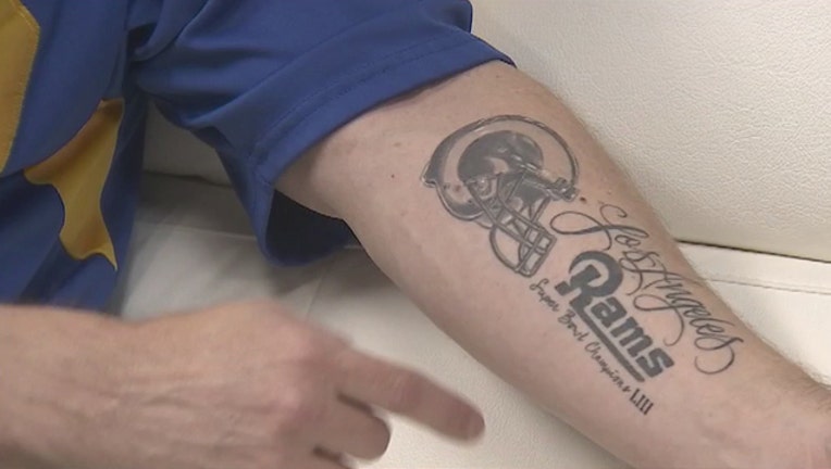 One confident 12 already has Seahawks Super Bowl Champs tattoo