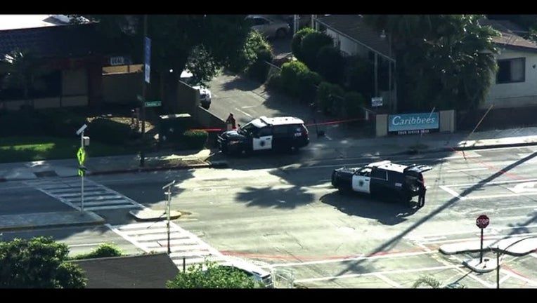 73d496a4-Three men were shot in South San Jose on Thursday afternoon and  one victim has life-threatening injuries, police confirmed.