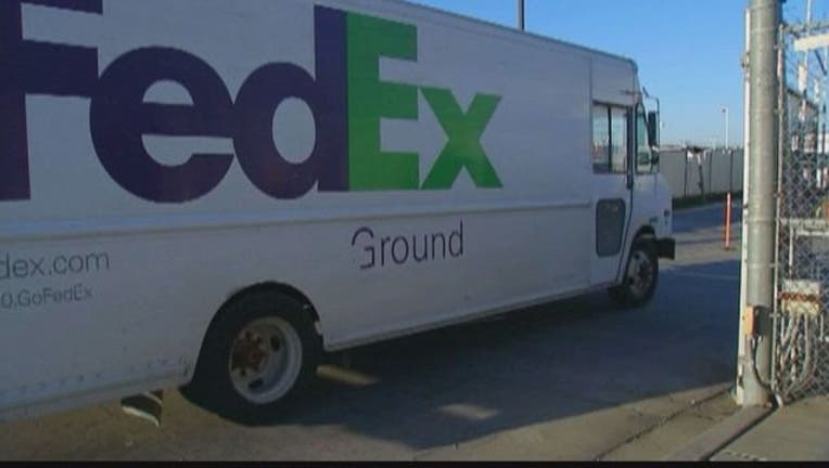fedex says package will be delivered by end of day