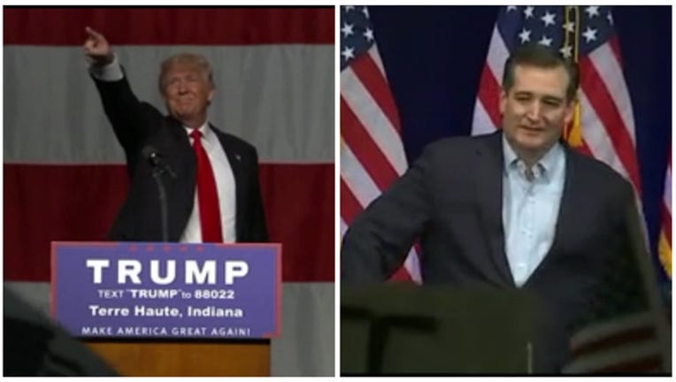Trump & Cruz showdown in Indiana