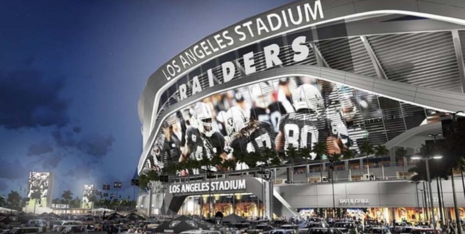 pics Raiders New Stadium Torch ktvu fox 2