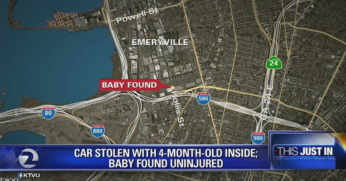 Baby found safe after car stolen with child inside in Emeryville | KTVU ...