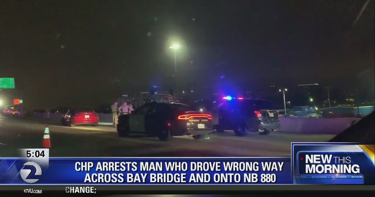 Tesla driver arrested after driving wrong way on Bay Bridge | KTVU FOX 2