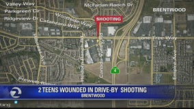 Two teens wounded in Brentwood drive-by shooting