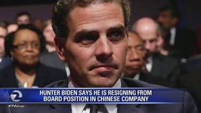 Hunter Biden to step down from Chinese board at end of the month