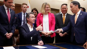 Several bills signed into law by Gov. Newsom